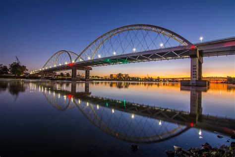 bridge over arkansas river